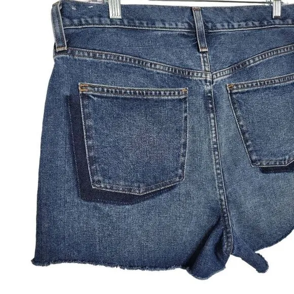 New Madewell The Perfect Jean Short Shadow Pocket Size 29