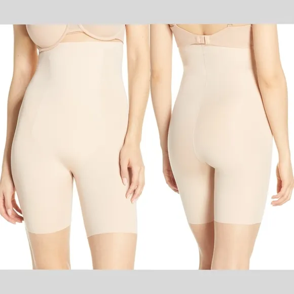 NEW Spanx Thinstincts‎ High Waist Mid-Thigh Shorts [SZ Medium ]