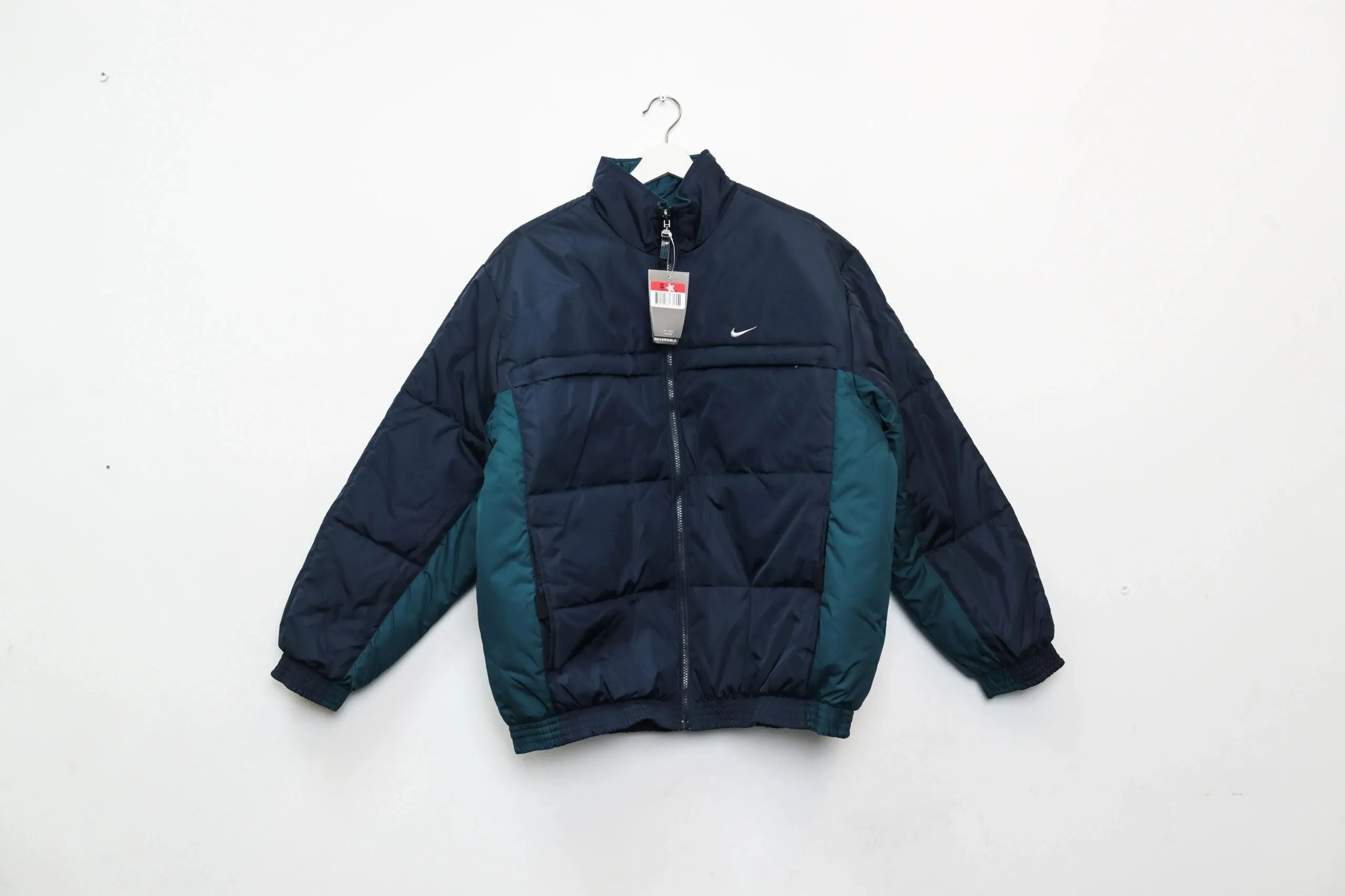 Nike Reversible Jacket Green/Blue Large