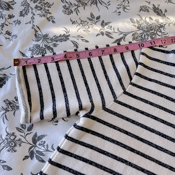 NWOT! French Connection Normandy Stripe Jersey T-Shirt Dress