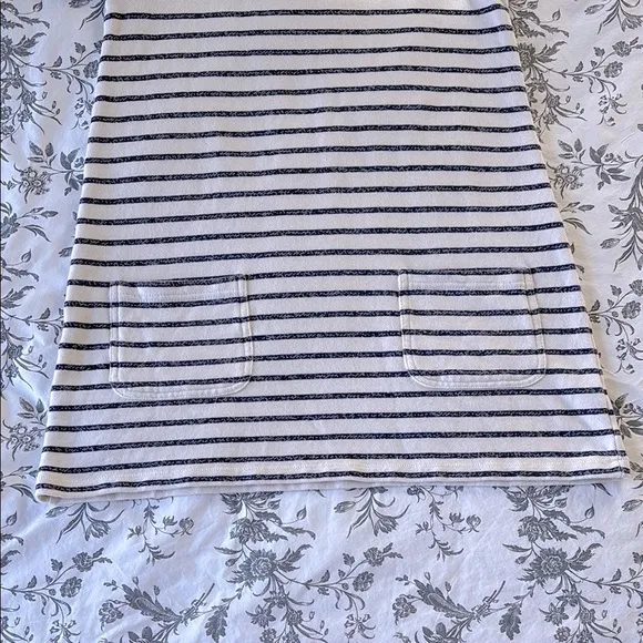 NWOT! French Connection Normandy Stripe Jersey T-Shirt Dress