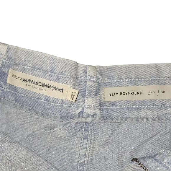 NWT Anthropologie Pilcro &amp; Letterpress Slim Boyfriend High Waisted Tie Shorts