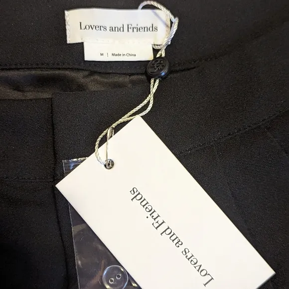 NWT Lovers and Friends Kind of Love Short in Black
