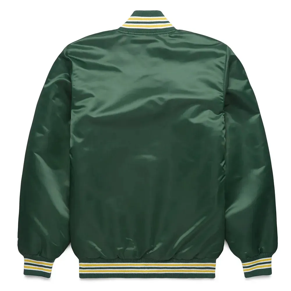 Oakland Athletics Classic Green Satin Jacket