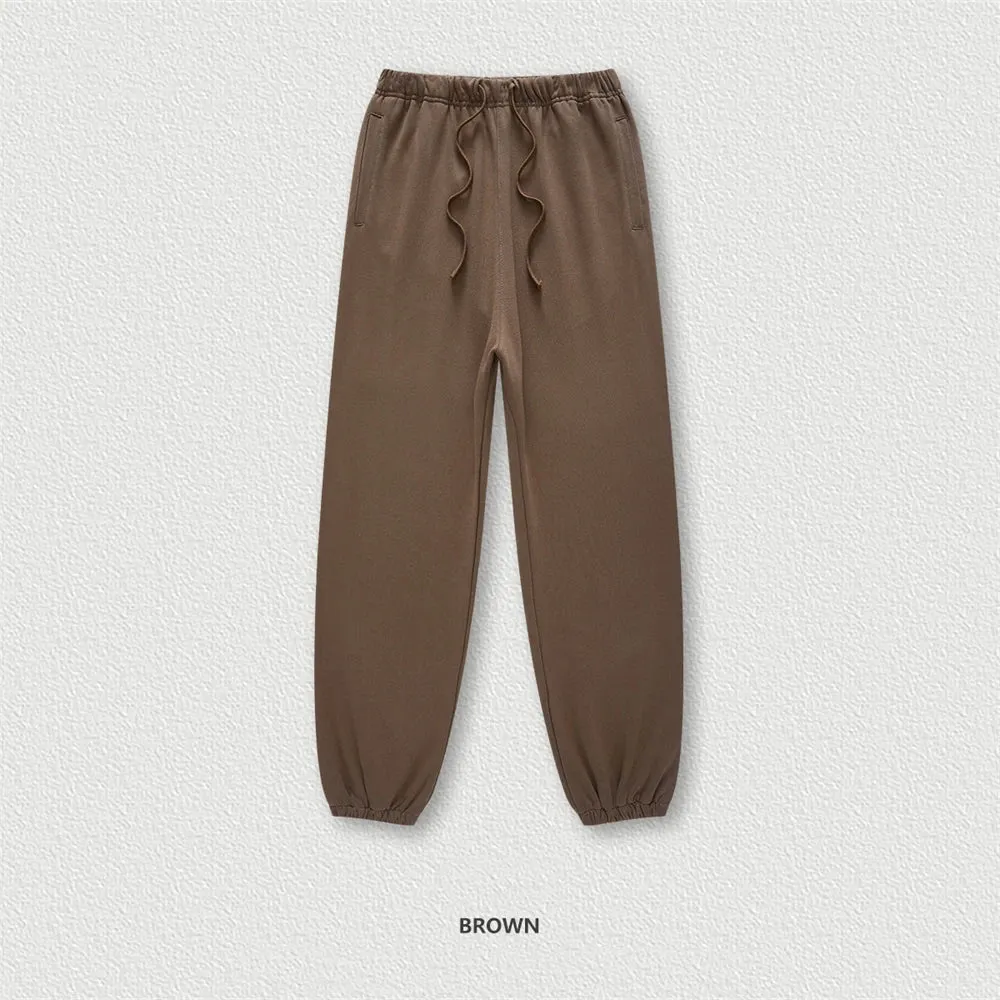 Obsidian Phoenix Luxury 440gsm Heavyweight Sweatpants - Unisex Loose-Fit Casual Sport Joggers