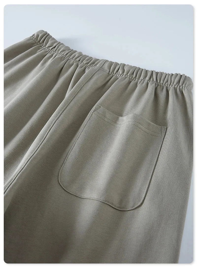 Obsidian Phoenix Luxury 440gsm Heavyweight Sweatpants - Unisex Loose-Fit Casual Sport Joggers