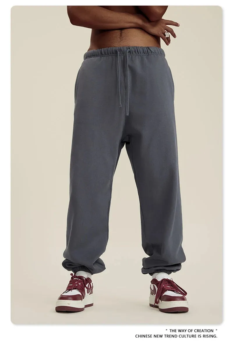 Obsidian Phoenix Luxury 440gsm Heavyweight Sweatpants - Unisex Loose-Fit Casual Sport Joggers
