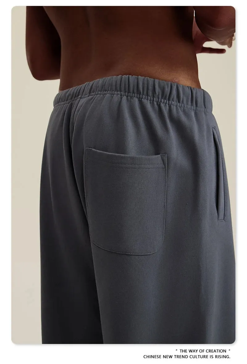 Obsidian Phoenix Luxury 440gsm Heavyweight Sweatpants - Unisex Loose-Fit Casual Sport Joggers