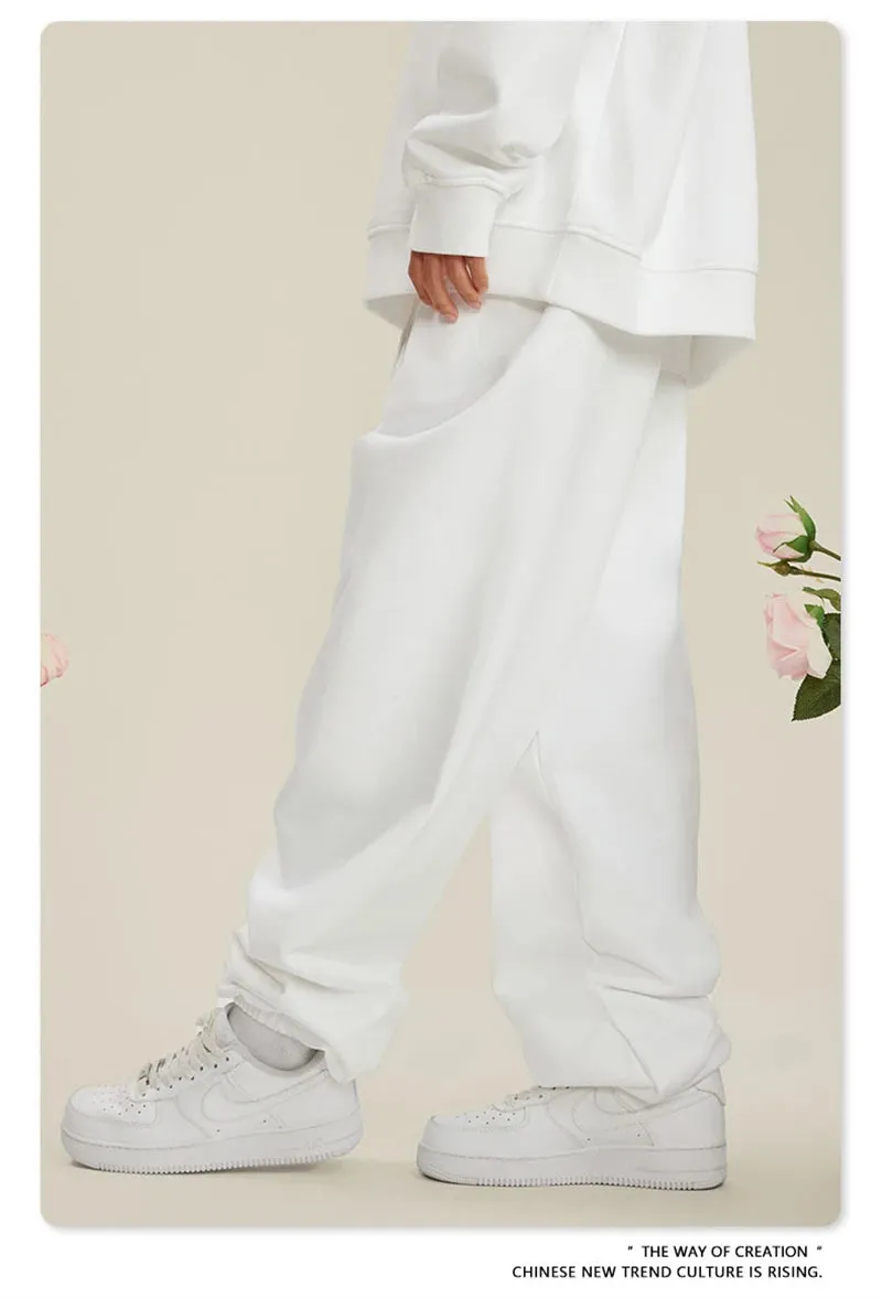 Obsidian Phoenix Luxury 440gsm Heavyweight Sweatpants - Unisex Loose-Fit Casual Sport Joggers