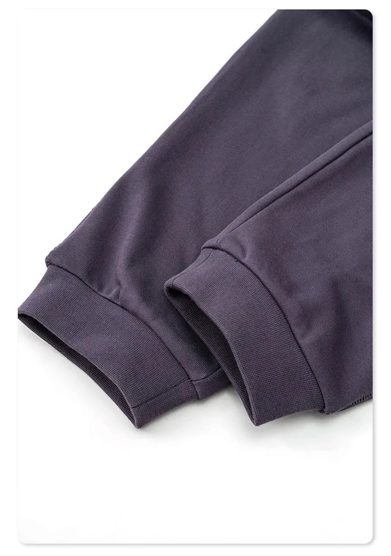 Obsidian Phoenix Luxury 440gsm Solid Sweatpants - Unisex Heavyweight Casual Loose-Fit Sports Joggers