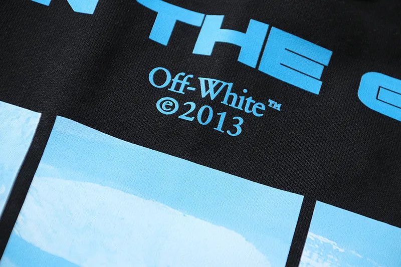 Off White Logo Cotton Sweatshirts