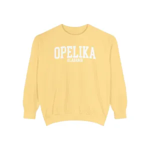 Opelika Alabama Comfort Colors Sweatshirt