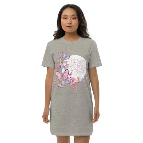 Organic cotton t-shirt dress for Women
