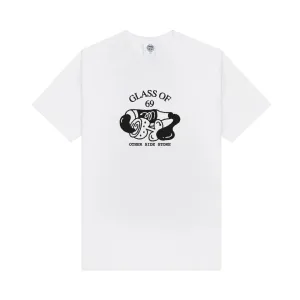 Other Side Store 'Glass of 69' Tee - White