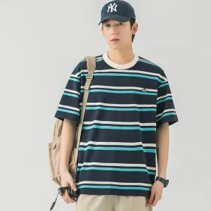 Outfit: Striped T-Shirt & Track Pants