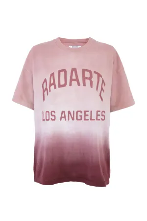 Oversize Ombre Tie Dye Radarte T-Shirt