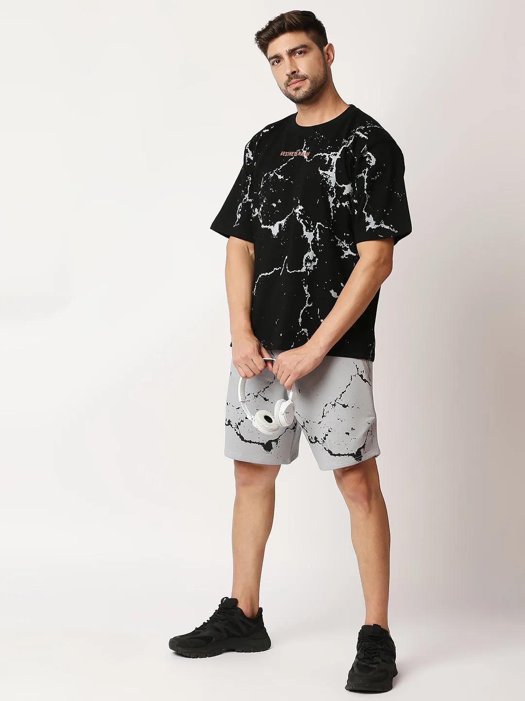 Oversized Marble Tshirt