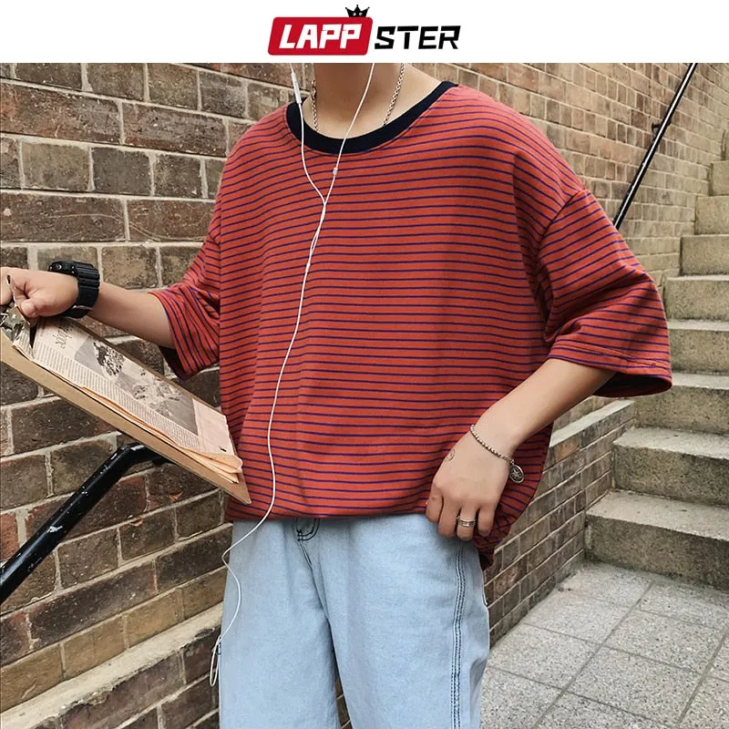Oversized Striped T-Shirts