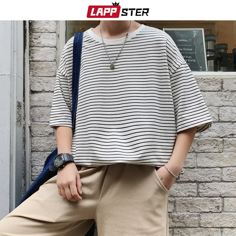 Oversized Striped T-Shirts