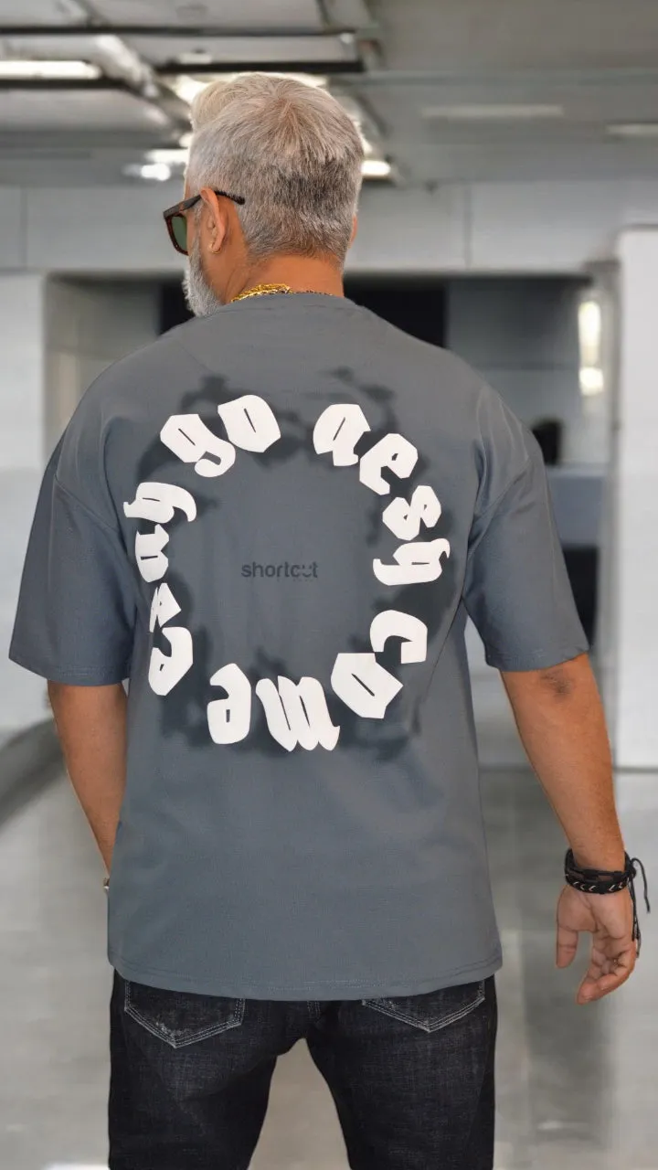 Oversized T-Shirts Men | Front & Back Print Along | Streetwear Fashion