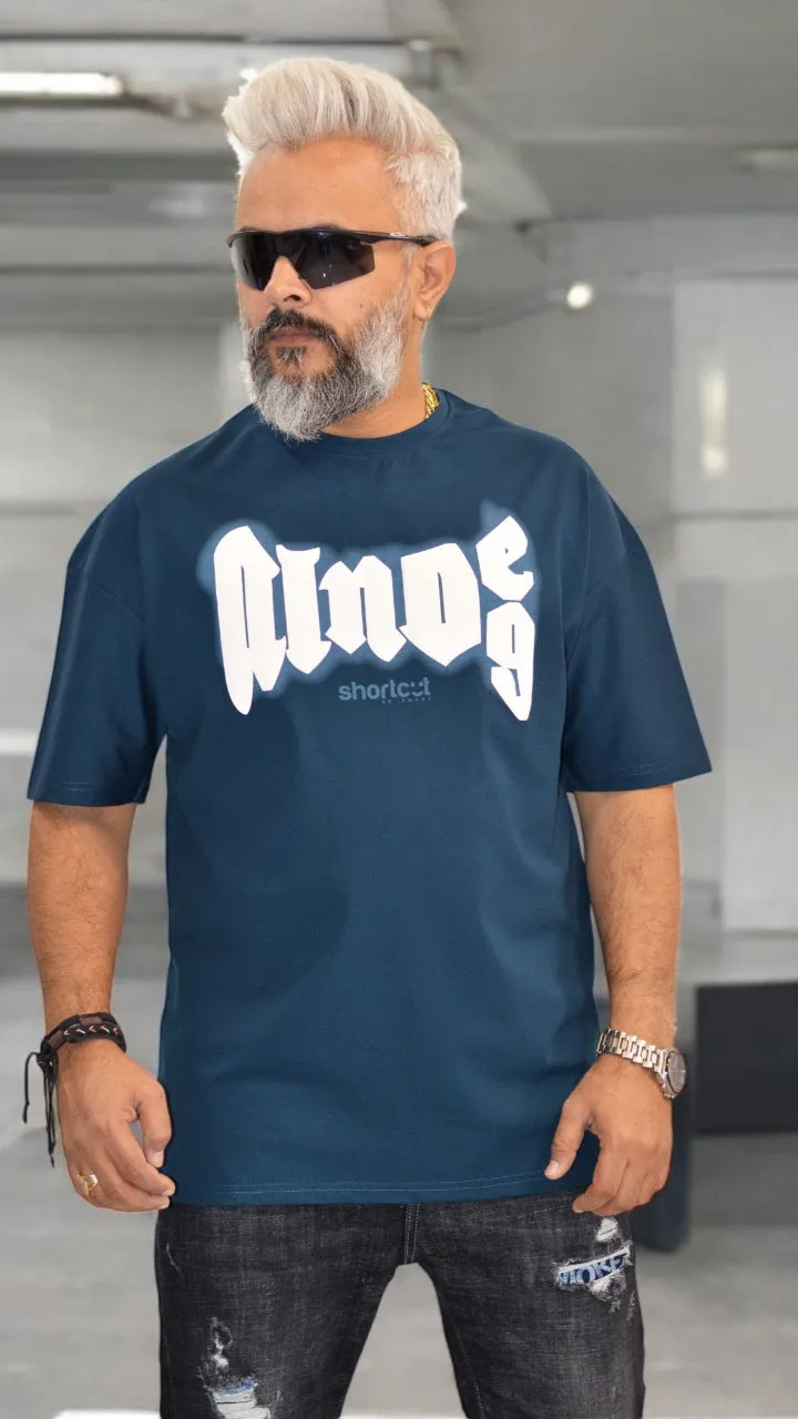 Oversized T-Shirts Men | Front & Back Print Along | Streetwear Fashion