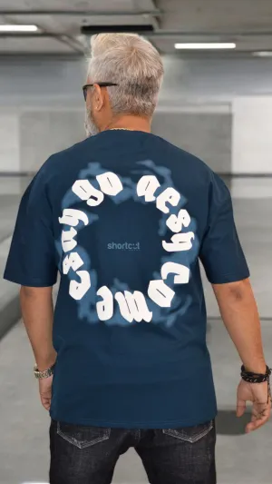 Oversized T-Shirts Men | Front & Back Print Along | Streetwear Fashion