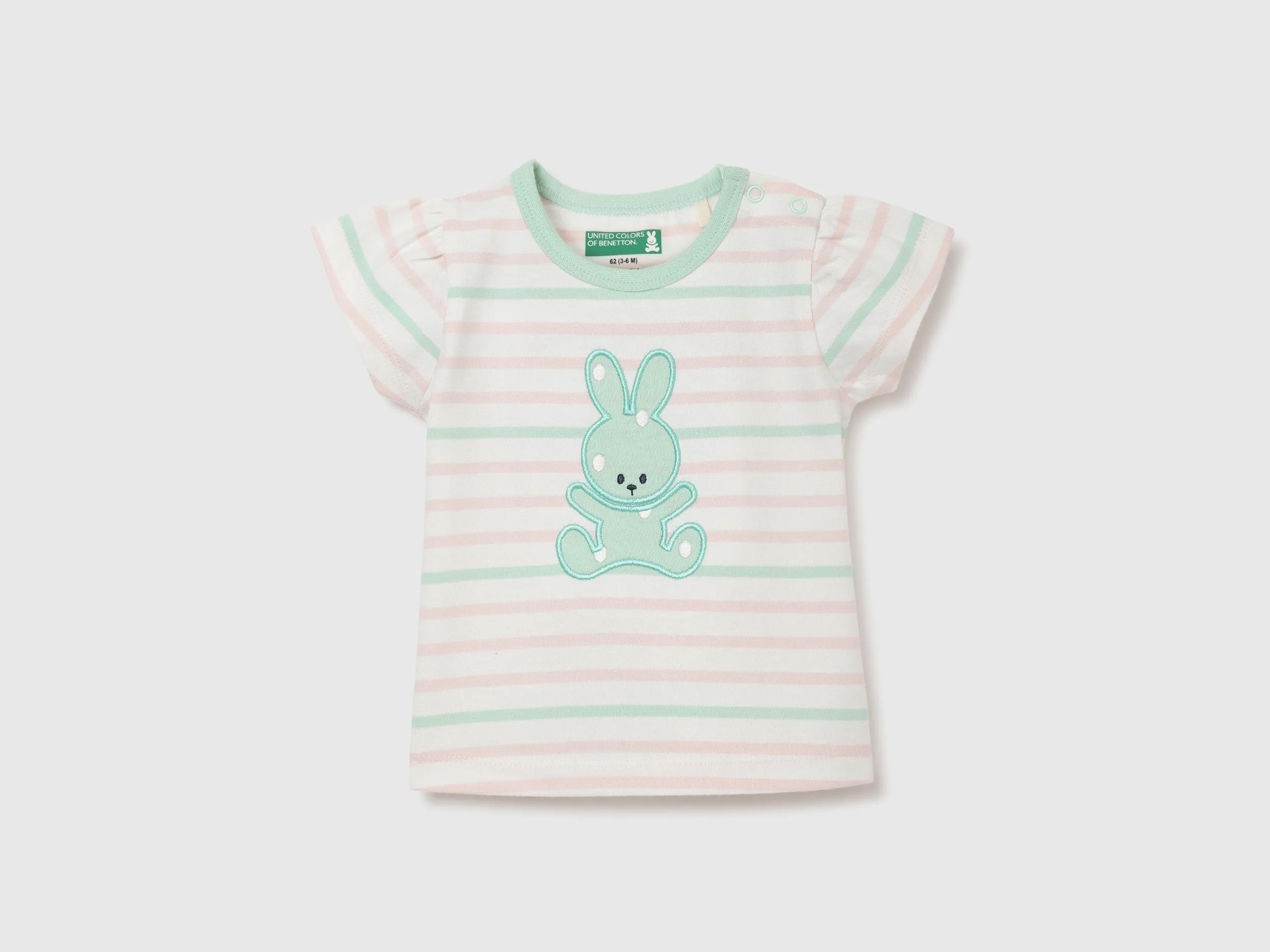Pack of 2 Regular Fit Round Neck Printed Baby T-Shirts