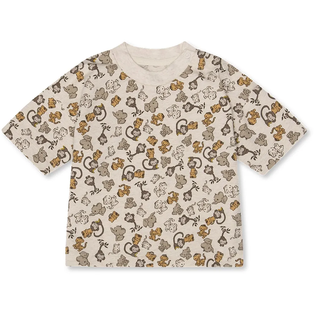 Palle oversized t-shirt - Jungle friends
