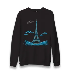Parisian - Iconic Unisex Black Sweatshirt