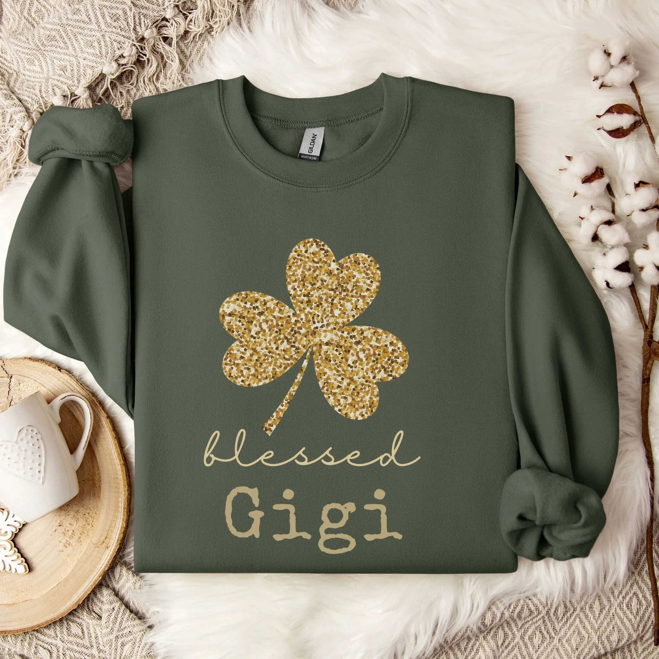 Personalized Shamrock Sweatshirt