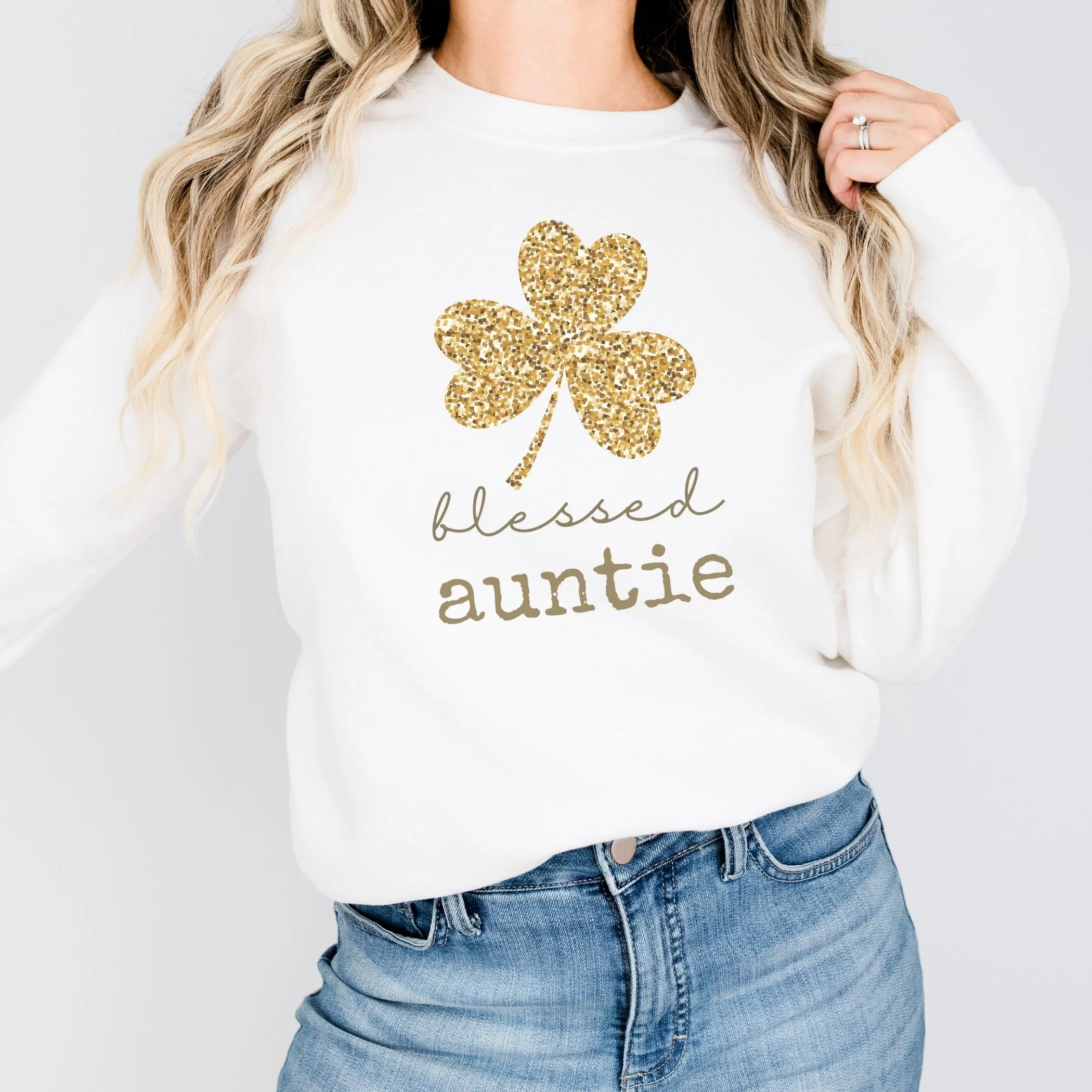 Personalized Shamrock Sweatshirt