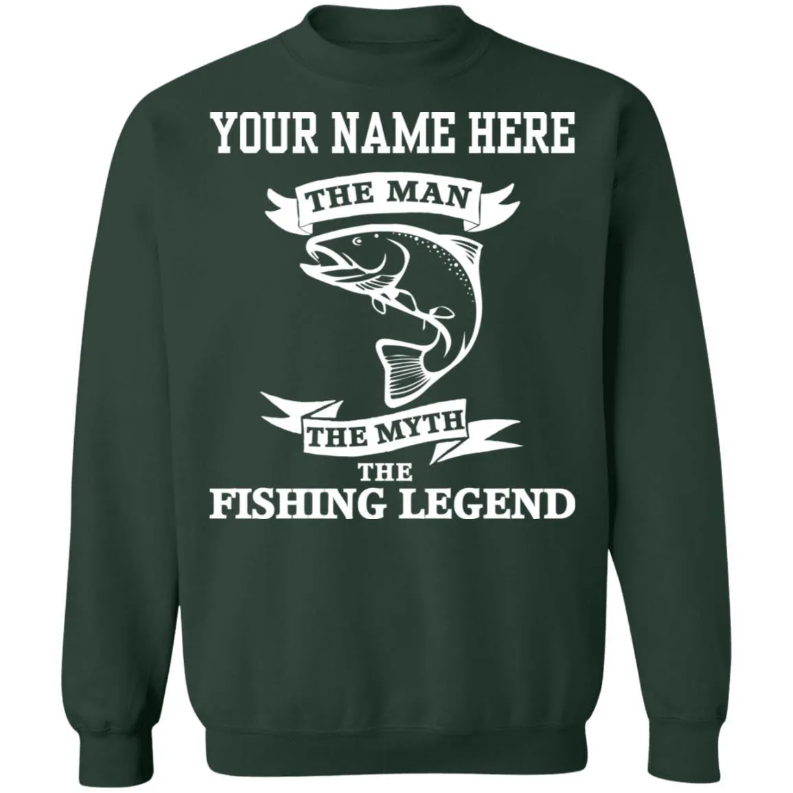 Personalized The Man The Legend Sweatshirt a