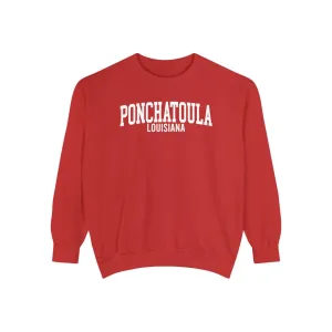 Ponchatoula Louisiana Comfort Colors Sweatshirt