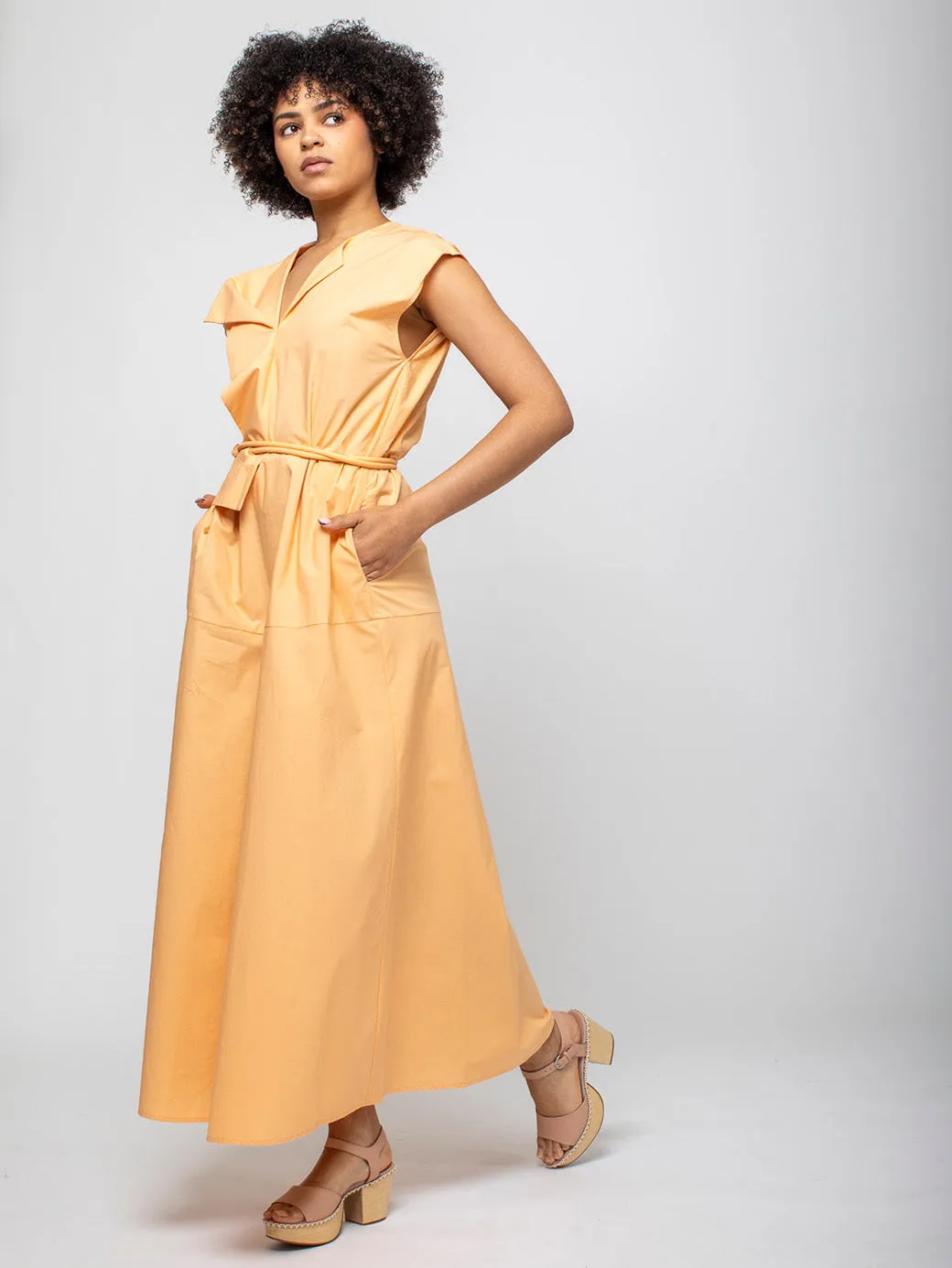 Post Dress - Apricot