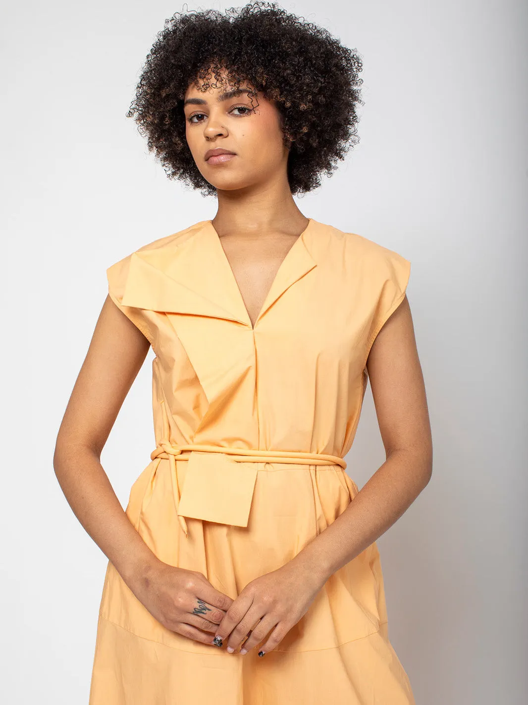 Post Dress - Apricot