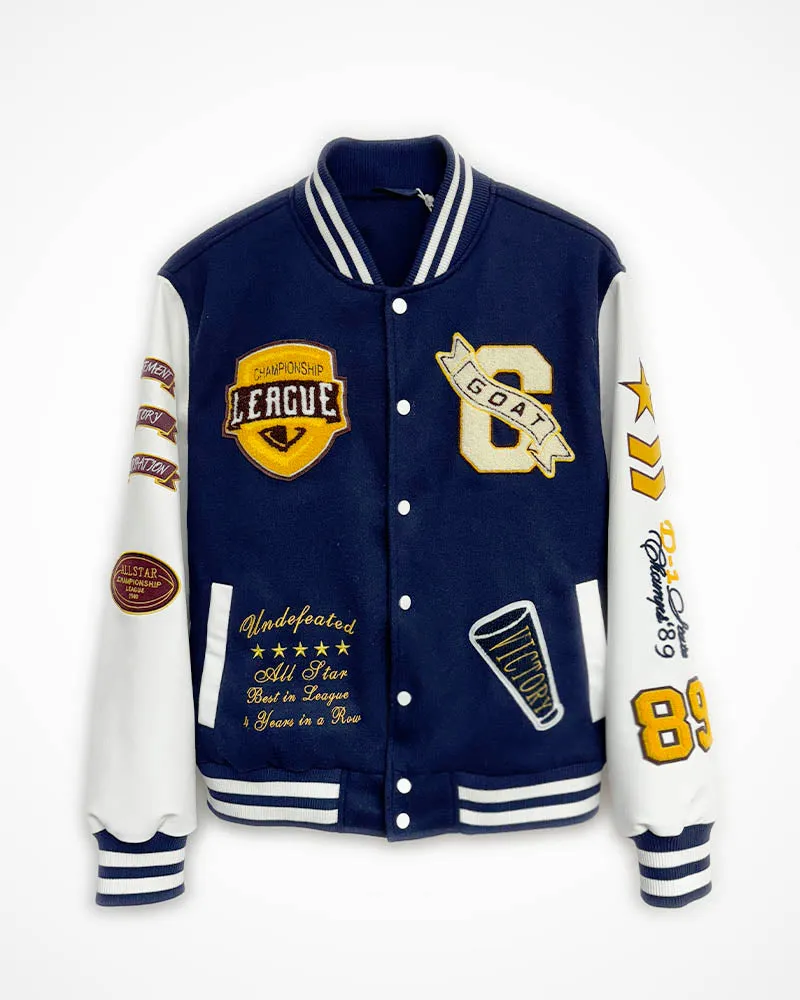 Premium Varsity Jacket with Patches