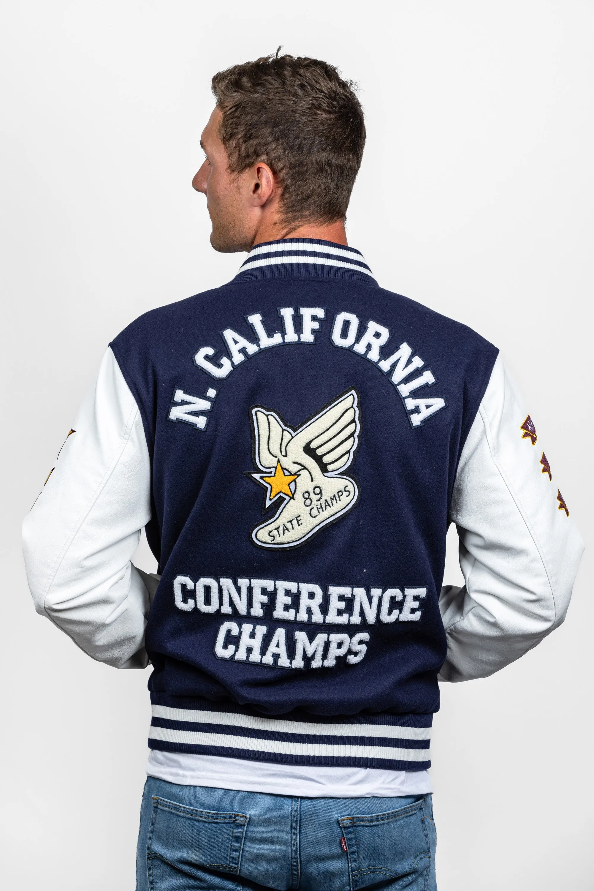 Premium Varsity Jacket with Patches