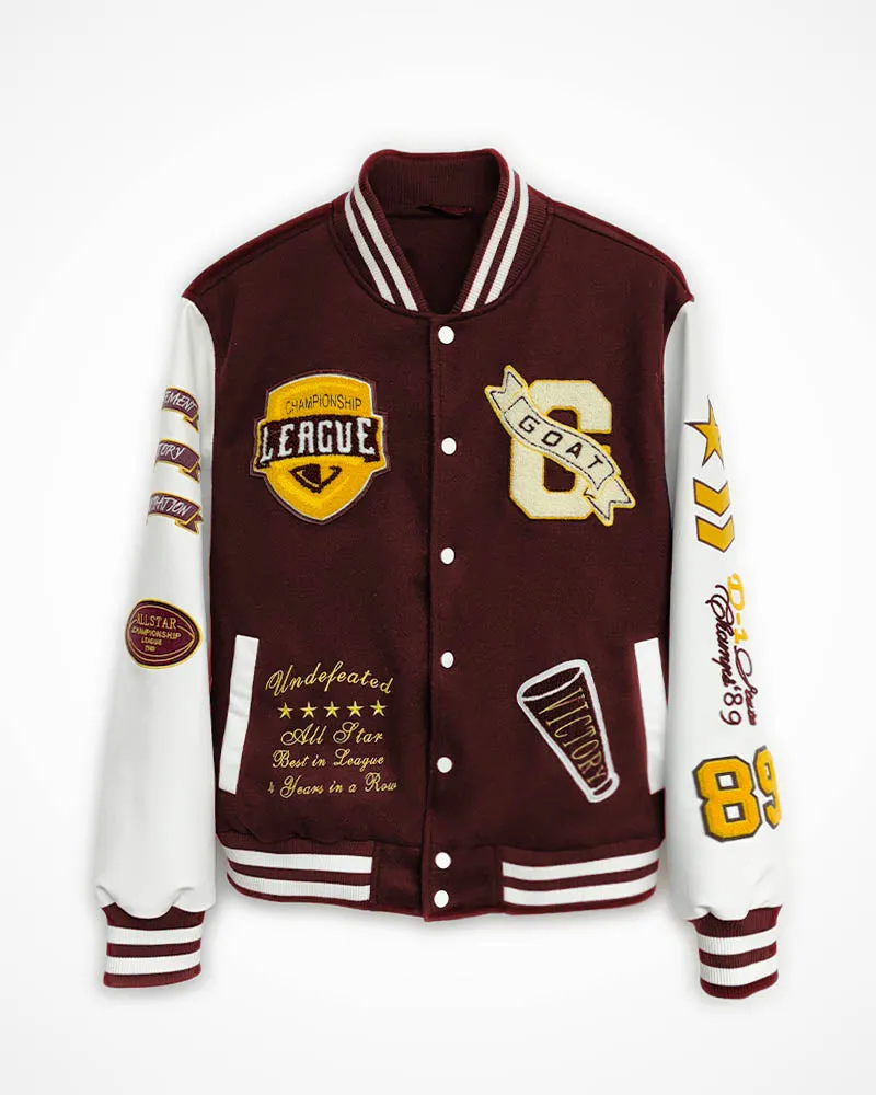 Premium Varsity Jacket with Patches