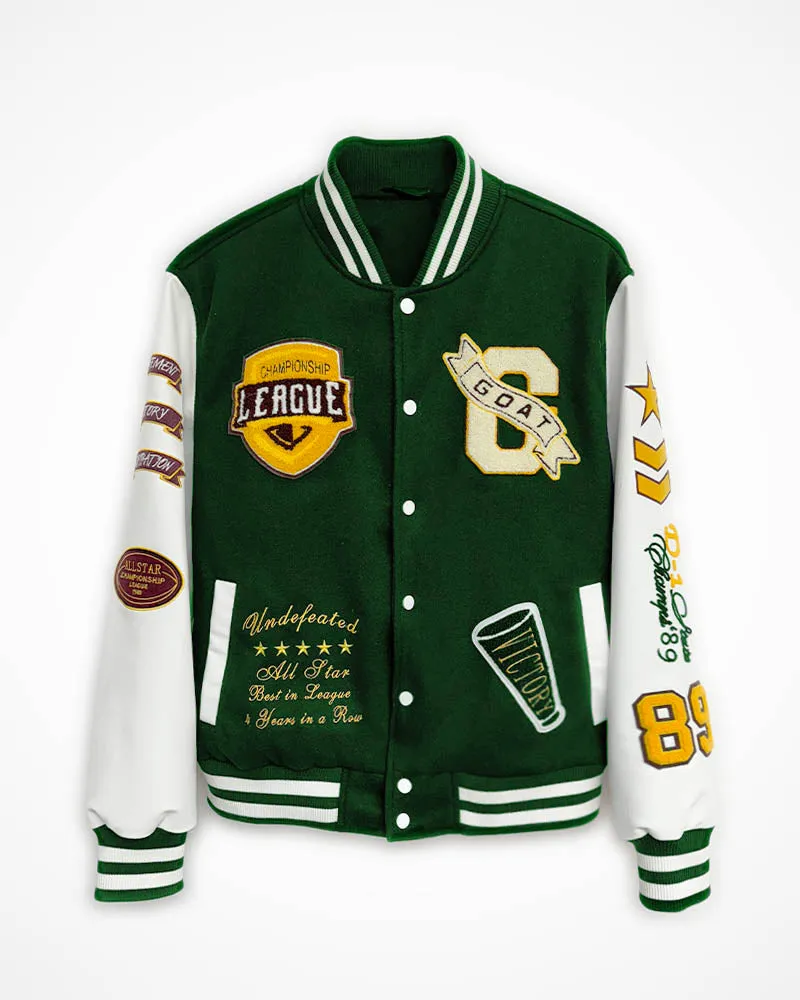Premium Varsity Jacket with Patches