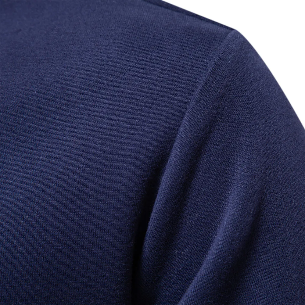 PrimeStyle Power Play: Polo Neck Sweatshirt für Männer