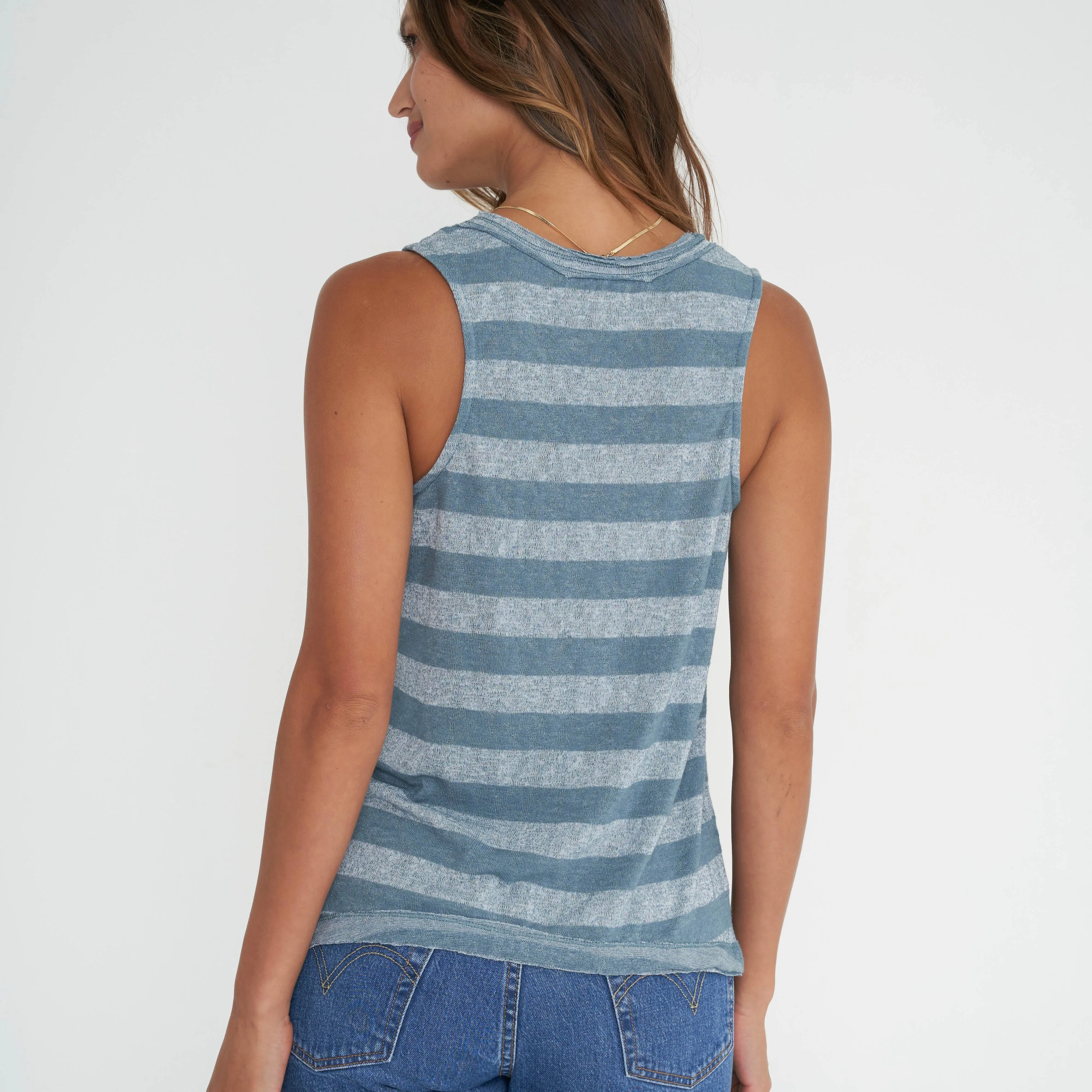 PROJECT SOCIAL T Anais Striped Tank