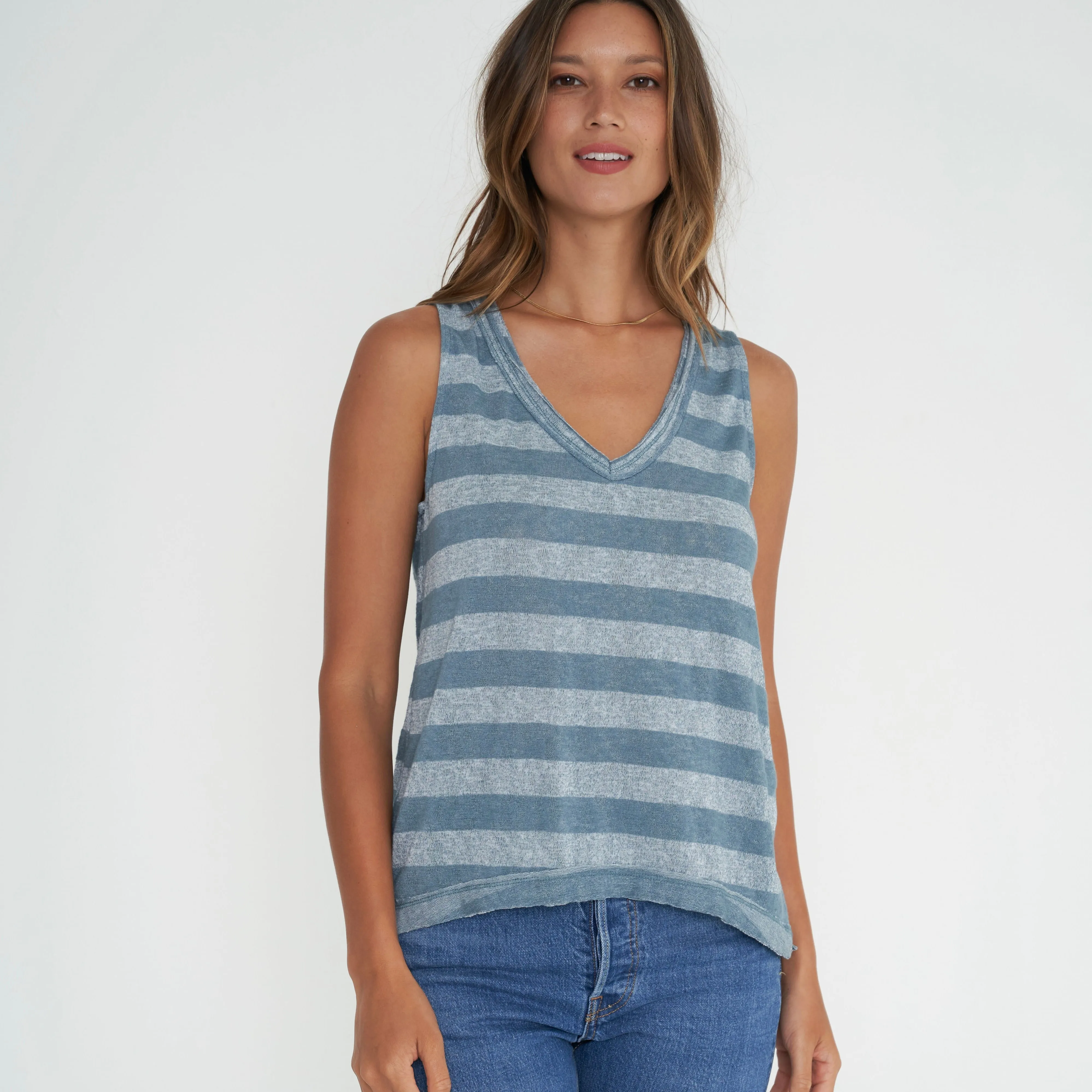 PROJECT SOCIAL T Anais Striped Tank