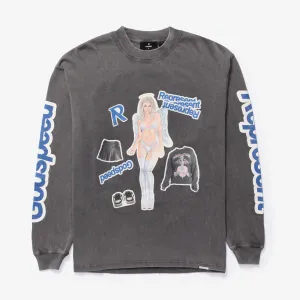 Question Your Innocence Long Sleeve T-Shirt - Vintage Grey