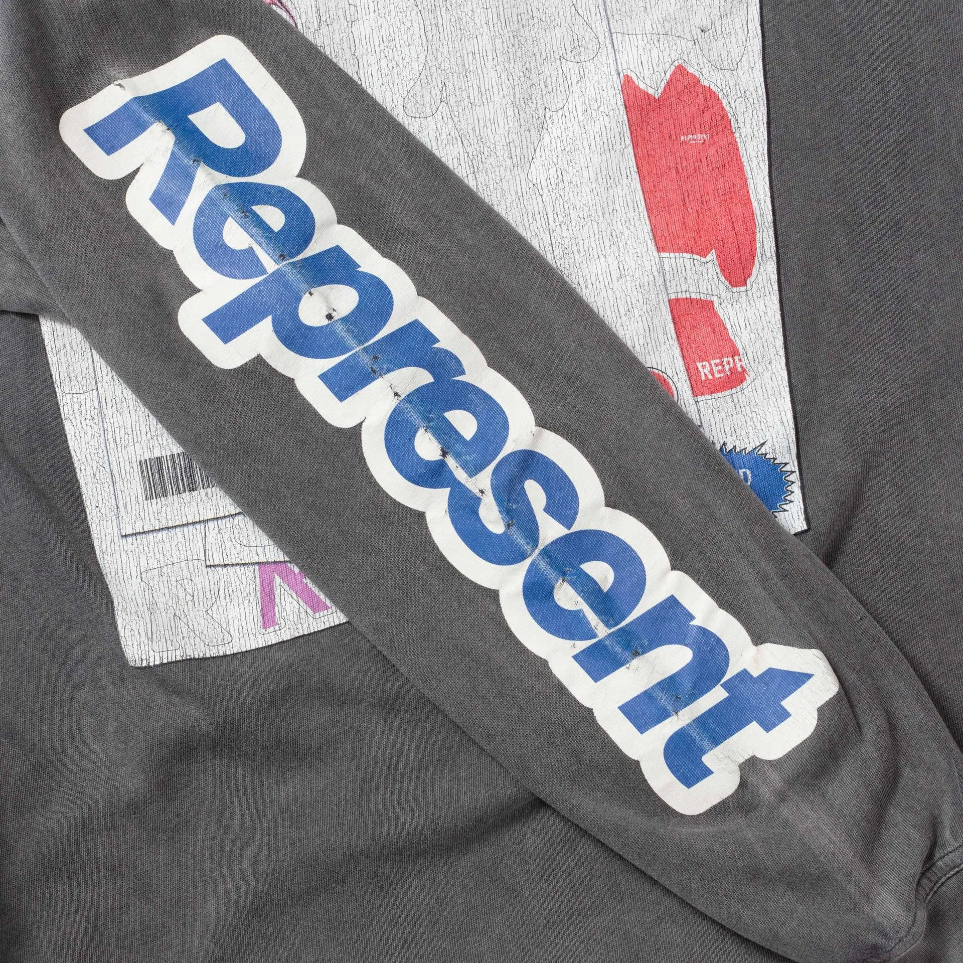 Question Your Innocence Long Sleeve T-Shirt - Vintage Grey