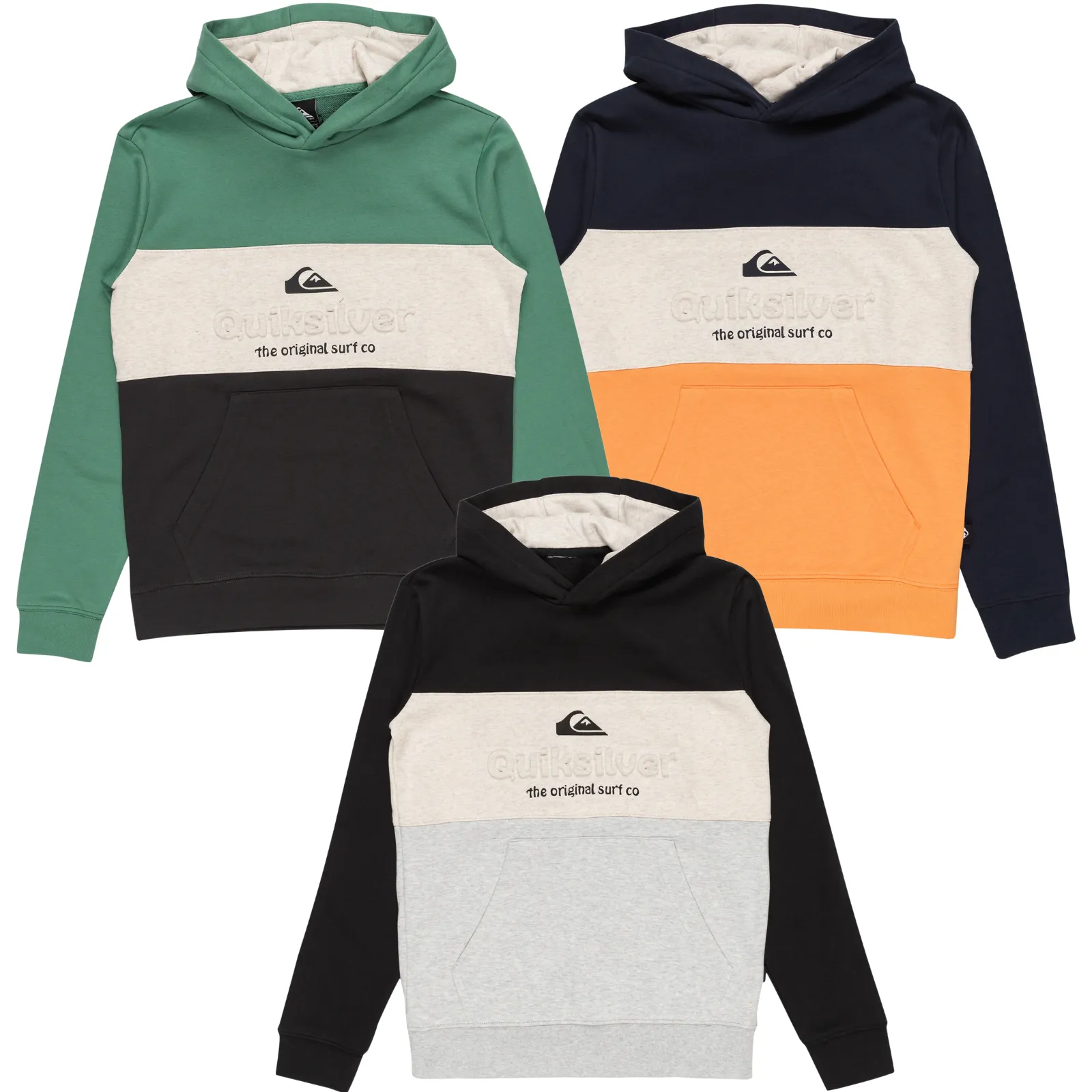 Quiksilver Kids Emboss Block Hoodie