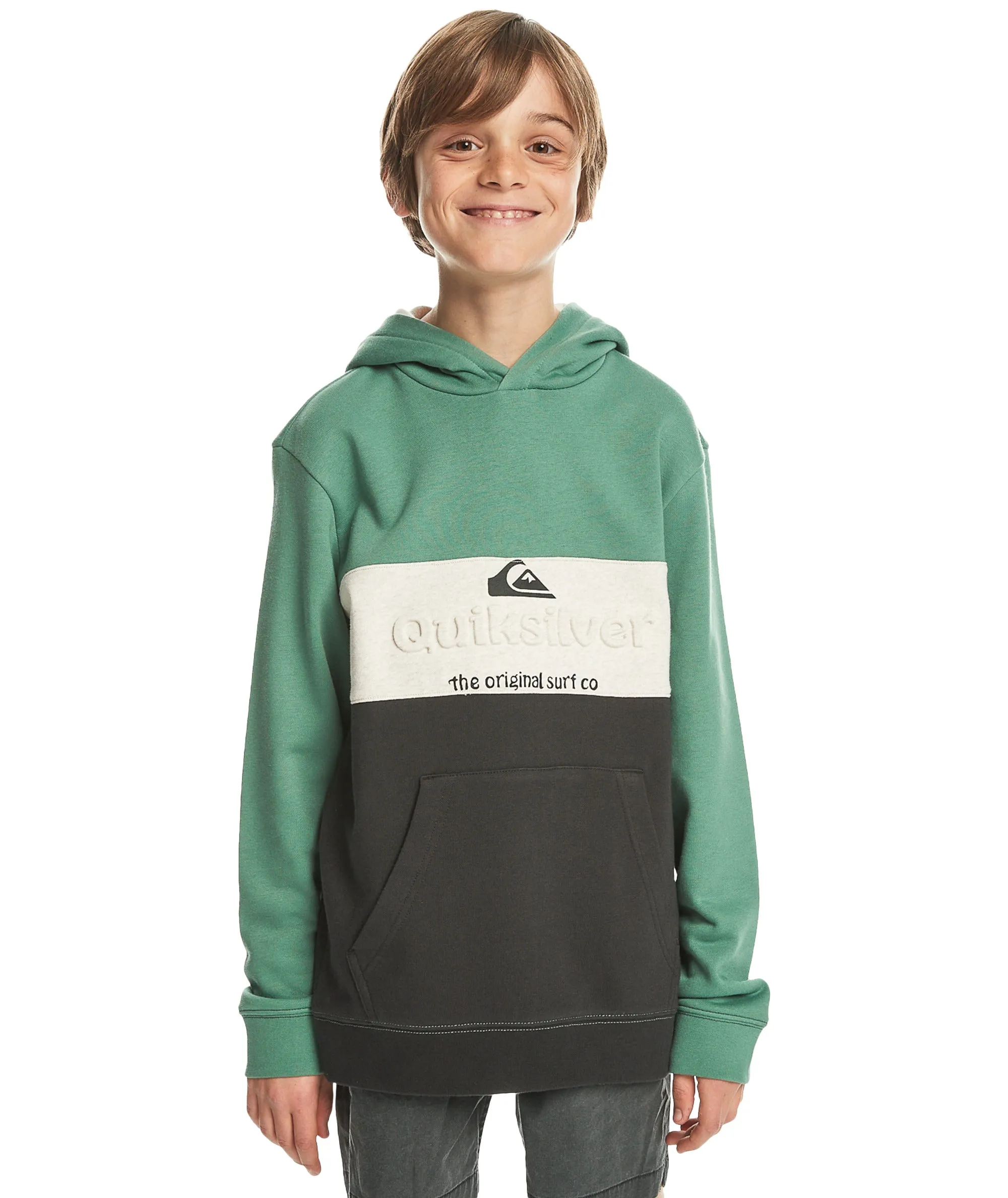 Quiksilver Kids Emboss Block Hoodie