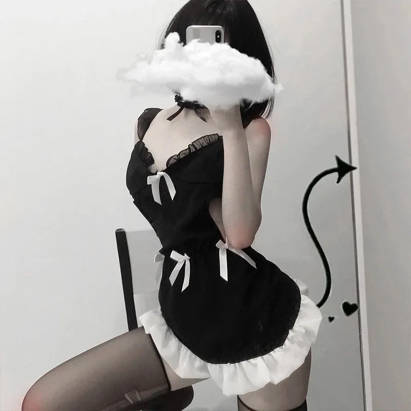 "CHIFFON SUSPENDER" NIGHTDRESS D042030