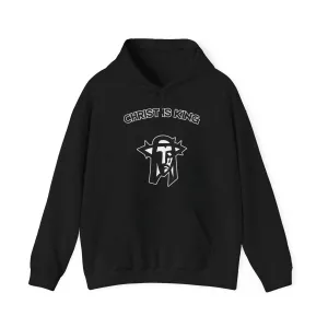 "Christ is King Hoodie - Bold Faith Statement Pullover Sweatshirt"