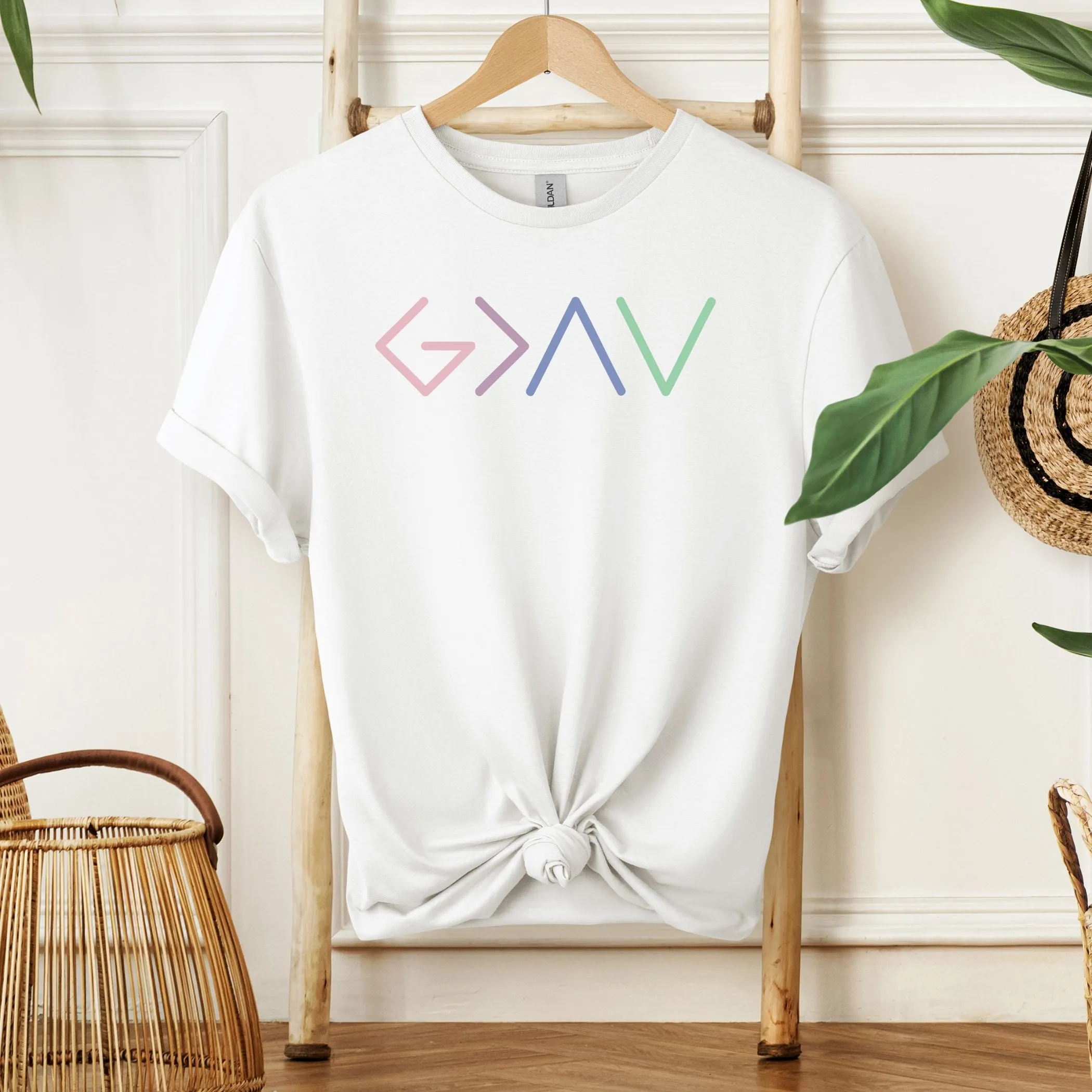 "God is Greater than the Highs and Lows" Unisex T-Shirt