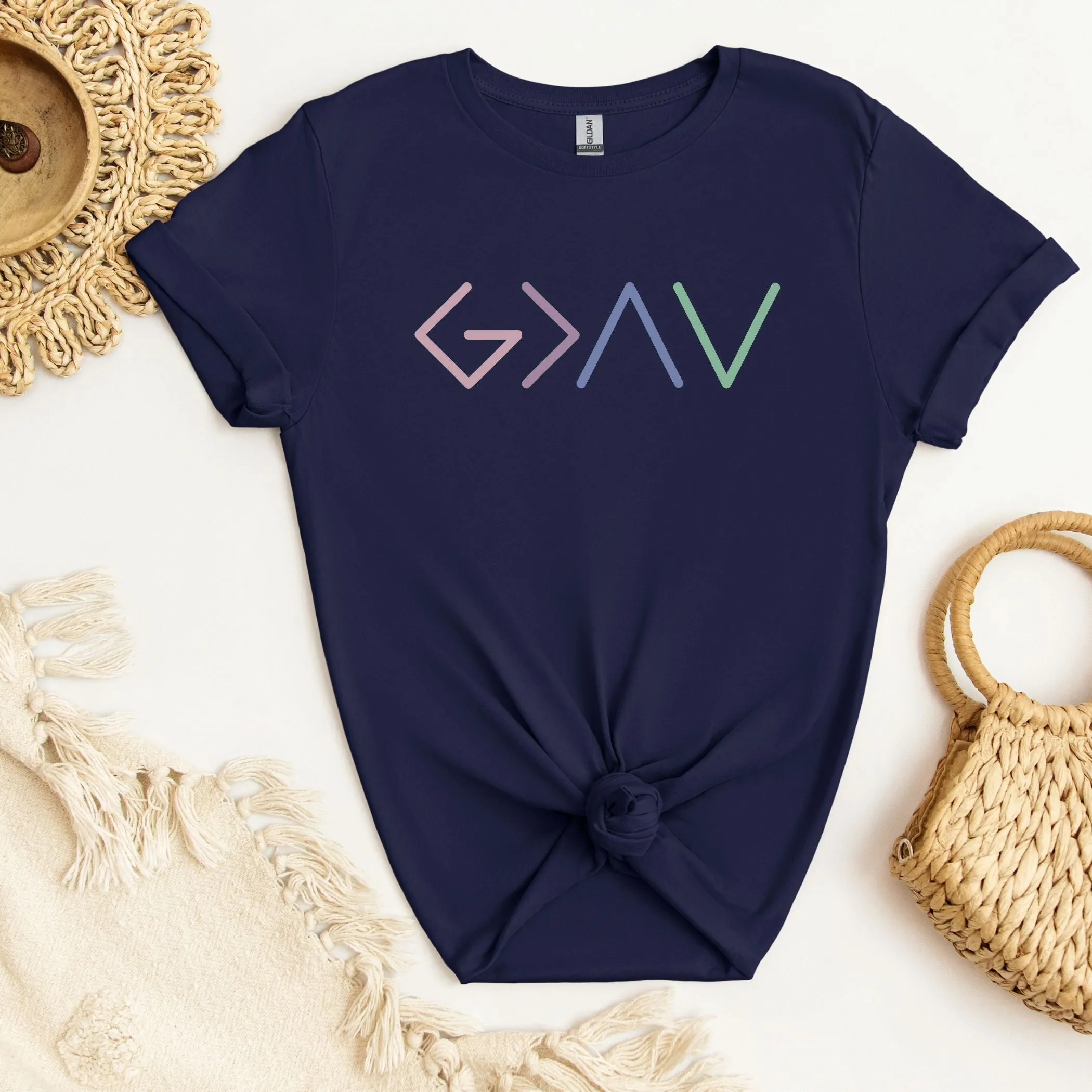 "God is Greater than the Highs and Lows" Unisex T-Shirt